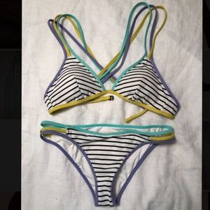 Victoria’s Secret striped swimsuit size small